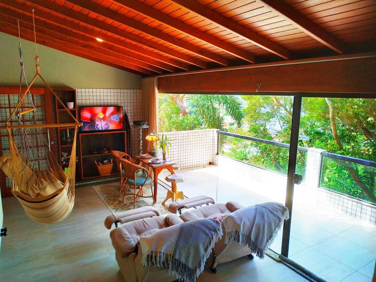 Casa Na Montanha Com Vista Para O Mar Florianópolis Exterior foto