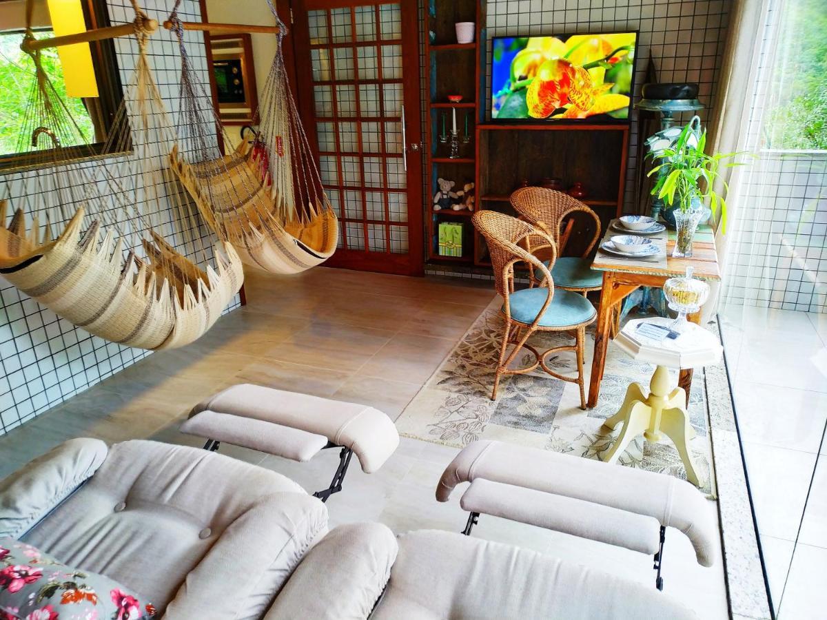 Casa Na Montanha Com Vista Para O Mar Florianópolis Exterior foto