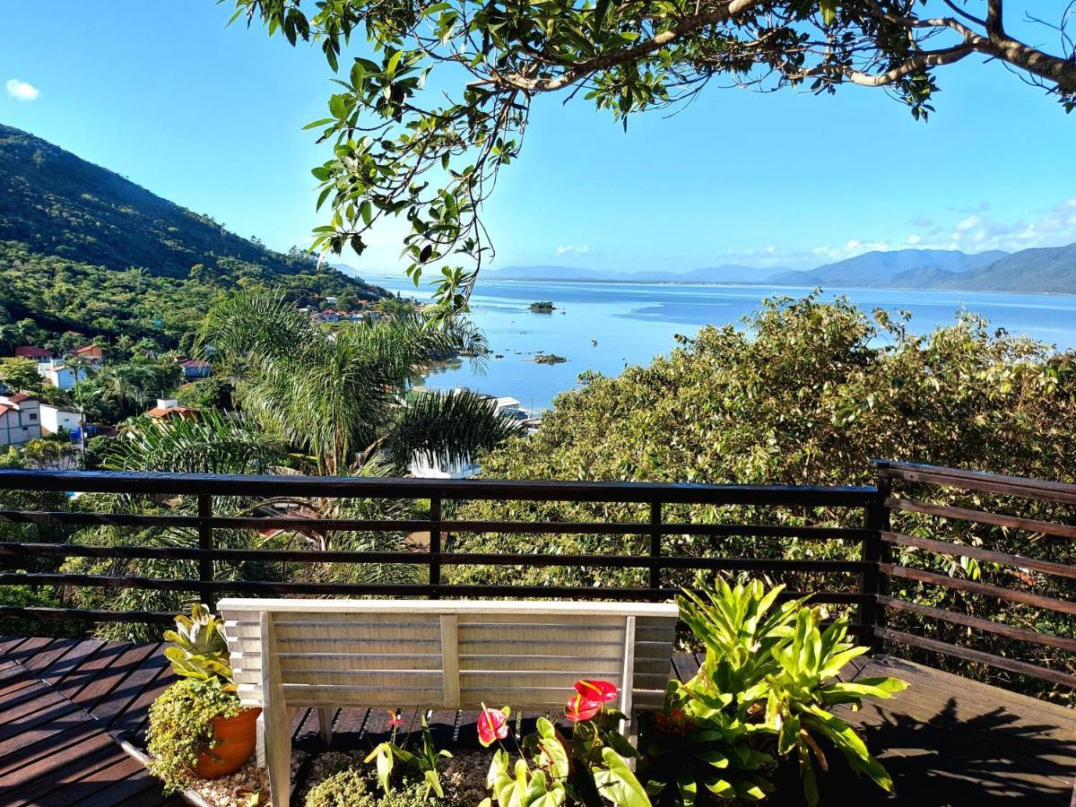 Casa Na Montanha Com Vista Para O Mar Florianópolis Exterior foto