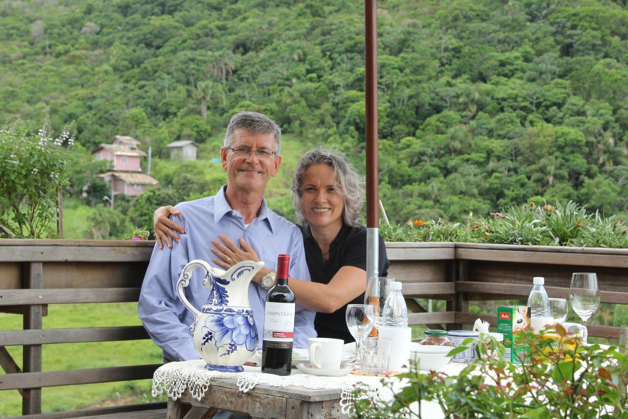 Casa Na Montanha Com Vista Para O Mar Florianópolis Exterior foto